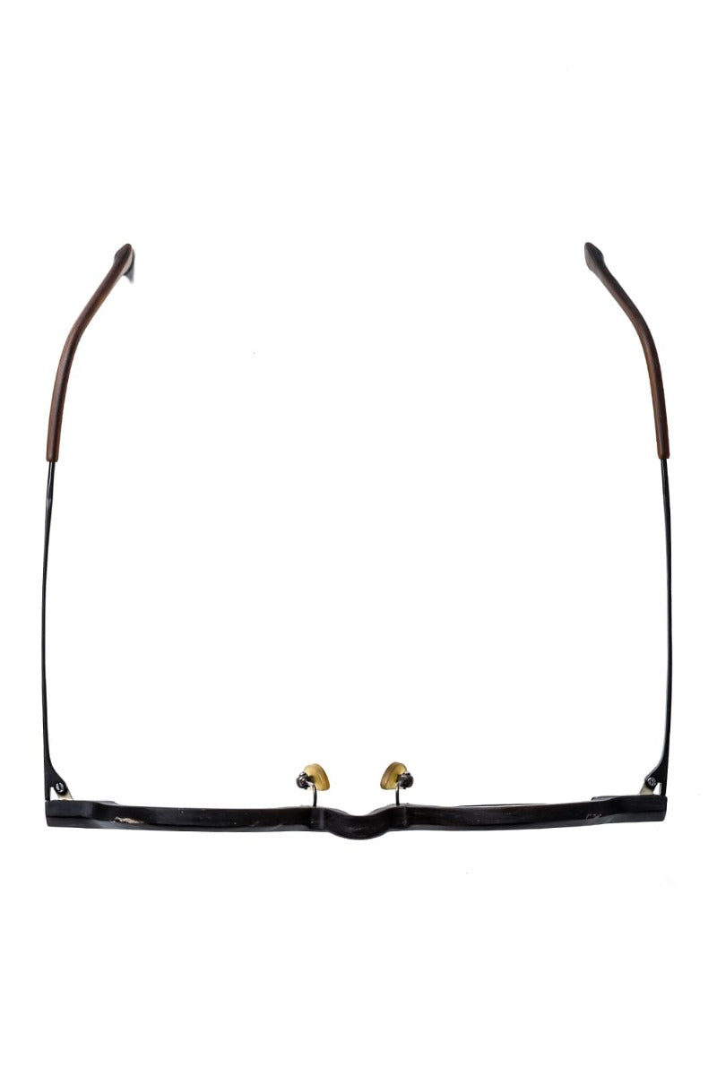 RG0109 Genuine Horn Uni Black&White Clear Lens