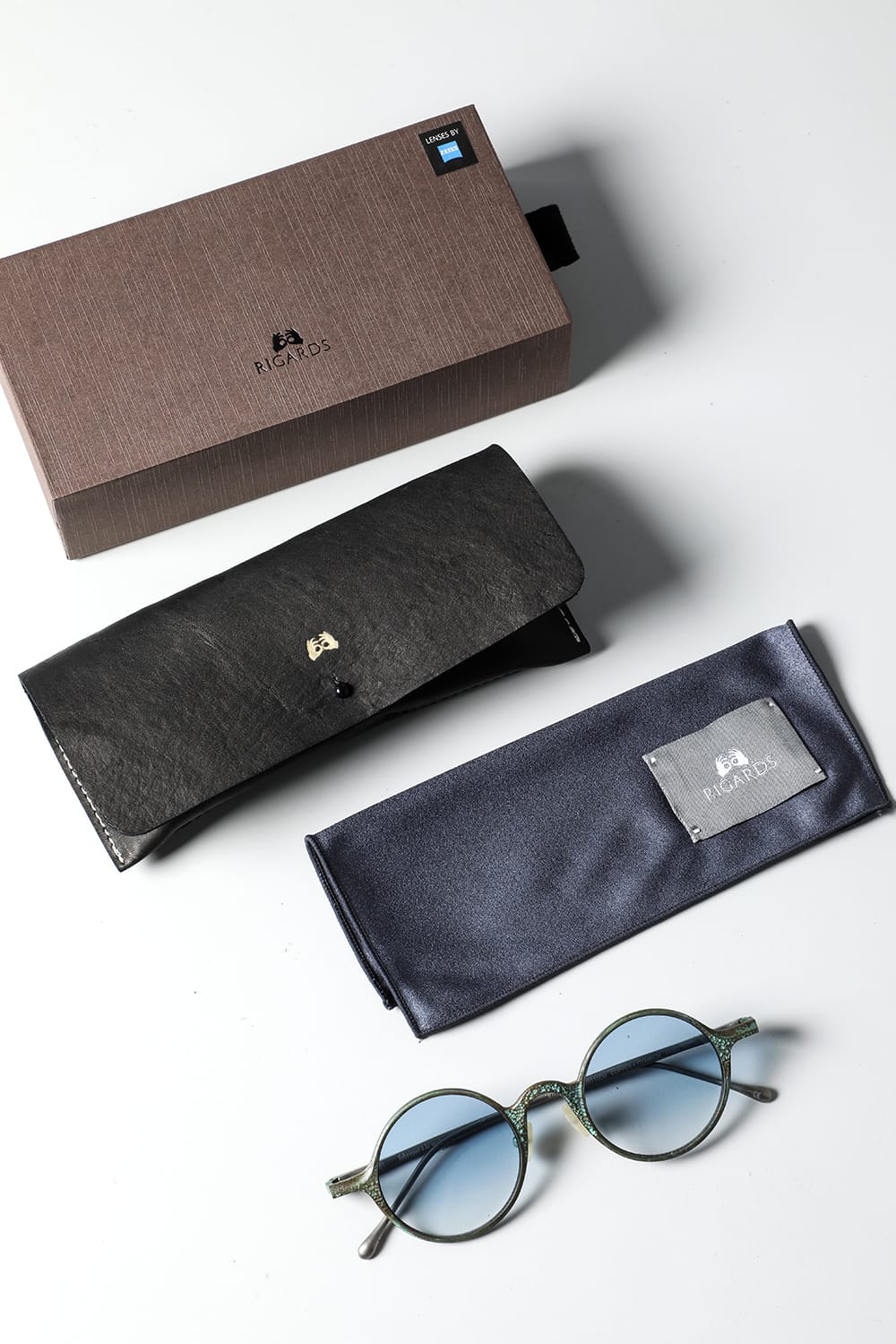 RG0111CU ヴィンテージジェイド / ブルー - HAND HAMMERED