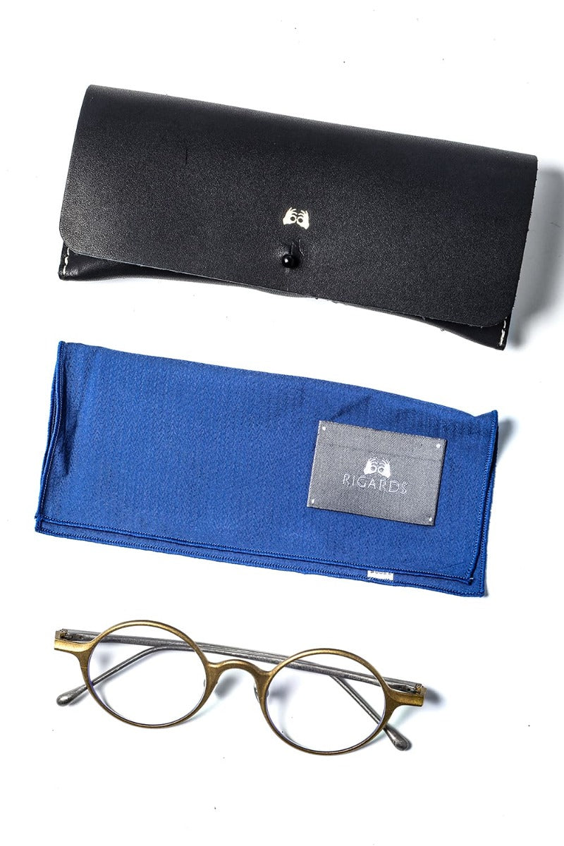 RG0111CU ヴィンテージゴールド / クリア - HAND HAMMERED