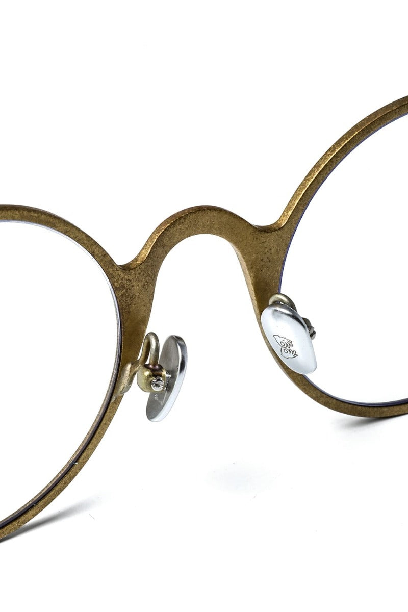 RG0111CU ヴィンテージゴールド / クリア - HAND HAMMERED