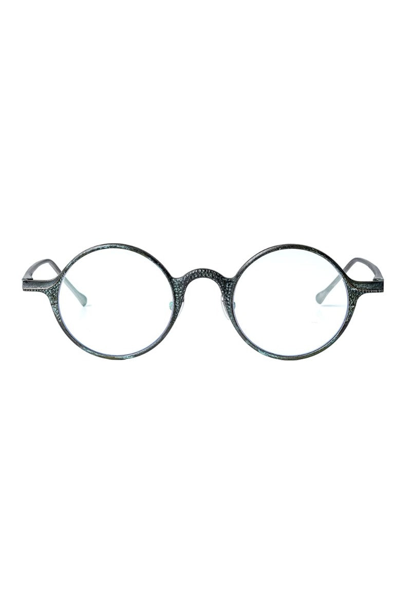 RG0111CU / JADE x CLEAR LENS (HAND HAMMERED)