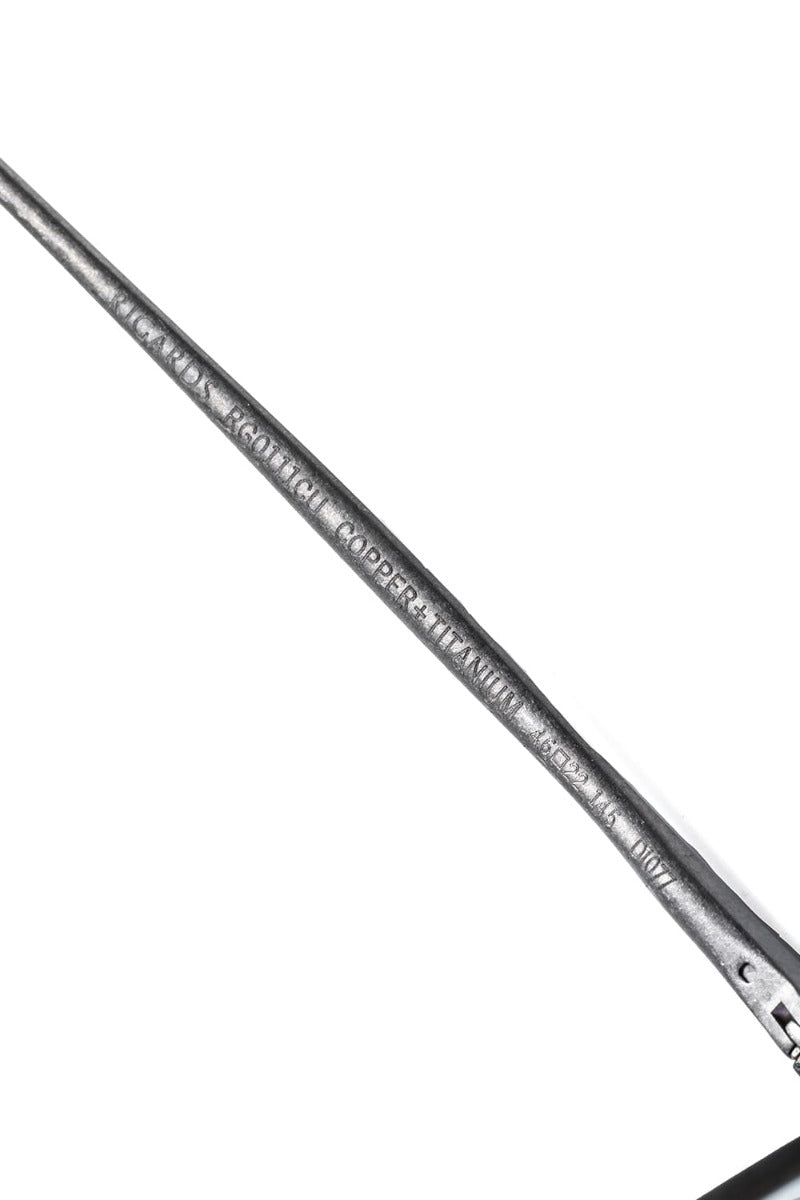 RG0111CU / JADE x CLEAR LENS (HAND HAMMERED)