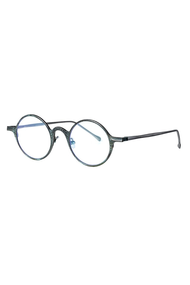 RG0111CU / JADE x CLEAR LENS (HAND HAMMERED)