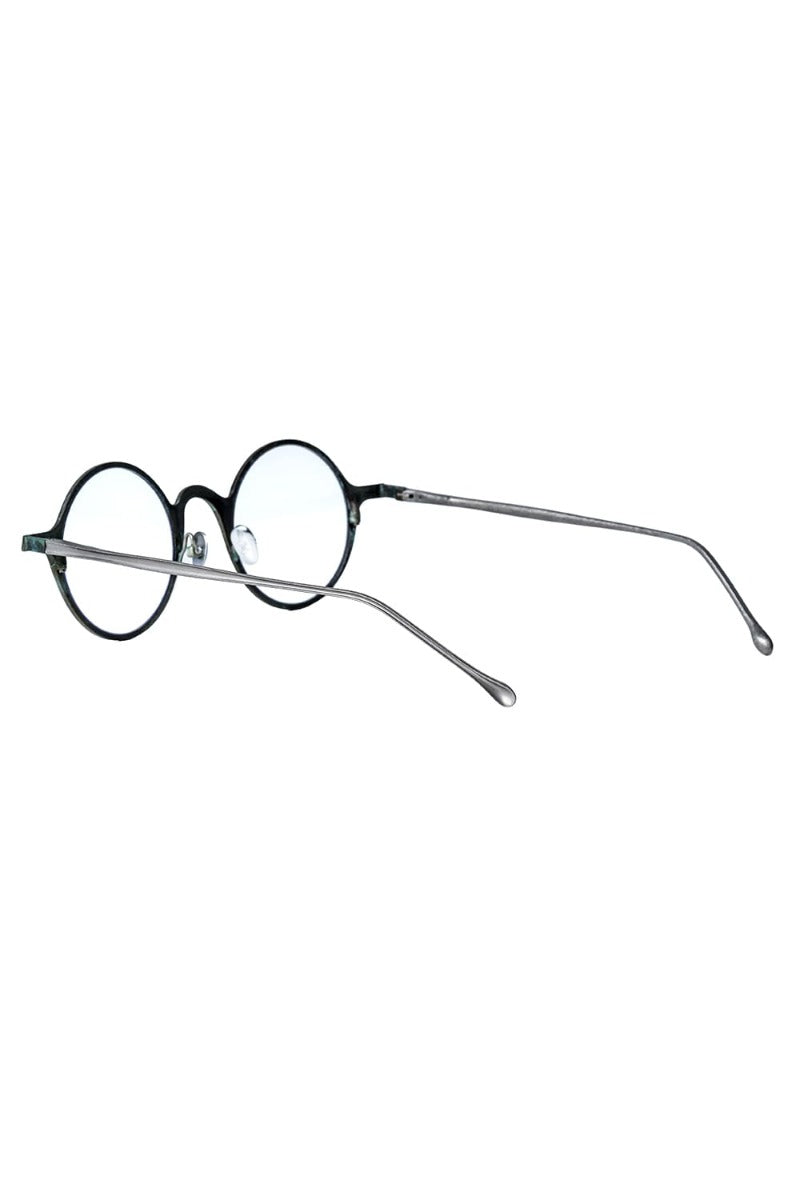 RG0111CU / JADE x CLEAR LENS (HAND HAMMERED)