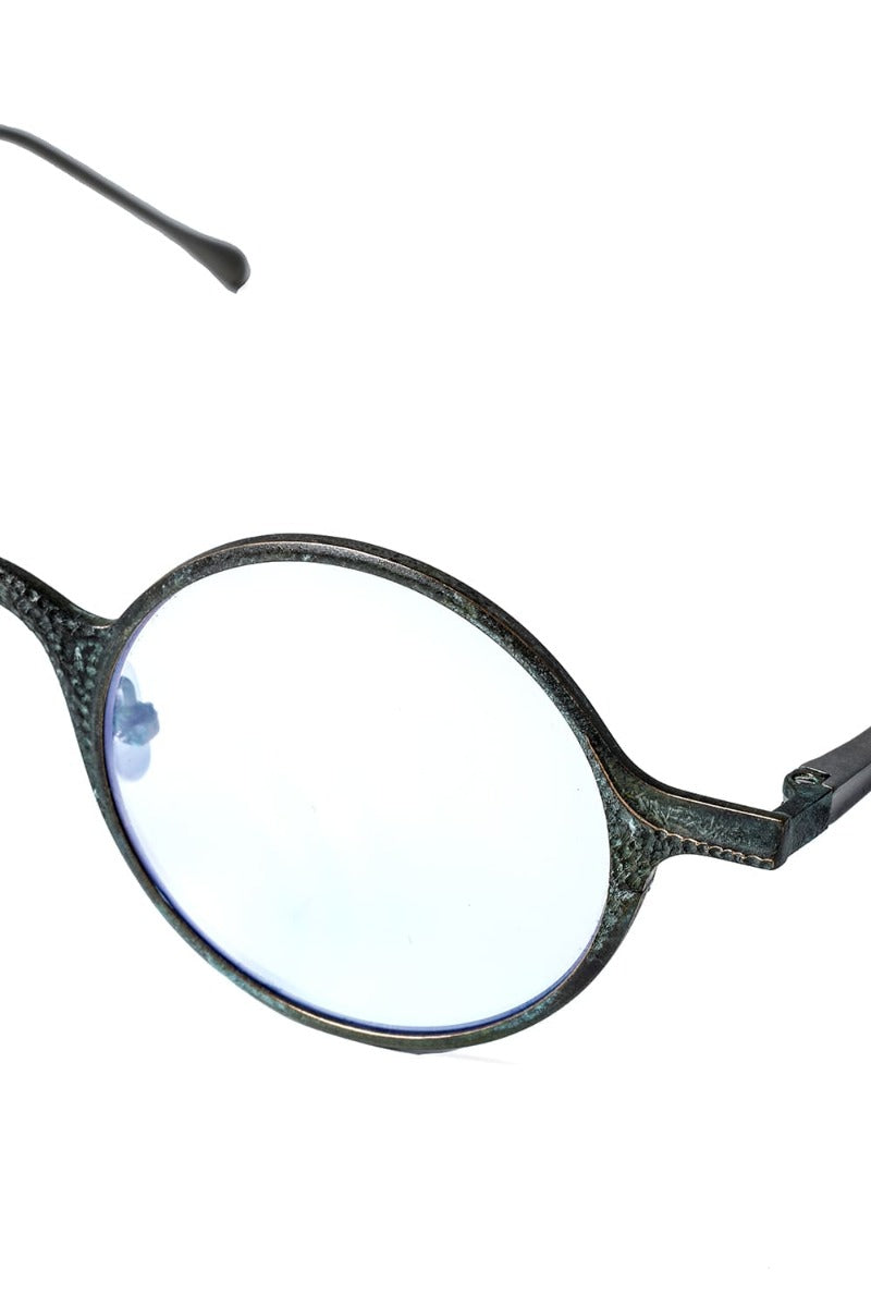 RG0111CU / JADE x CLEAR LENS (HAND HAMMERED)