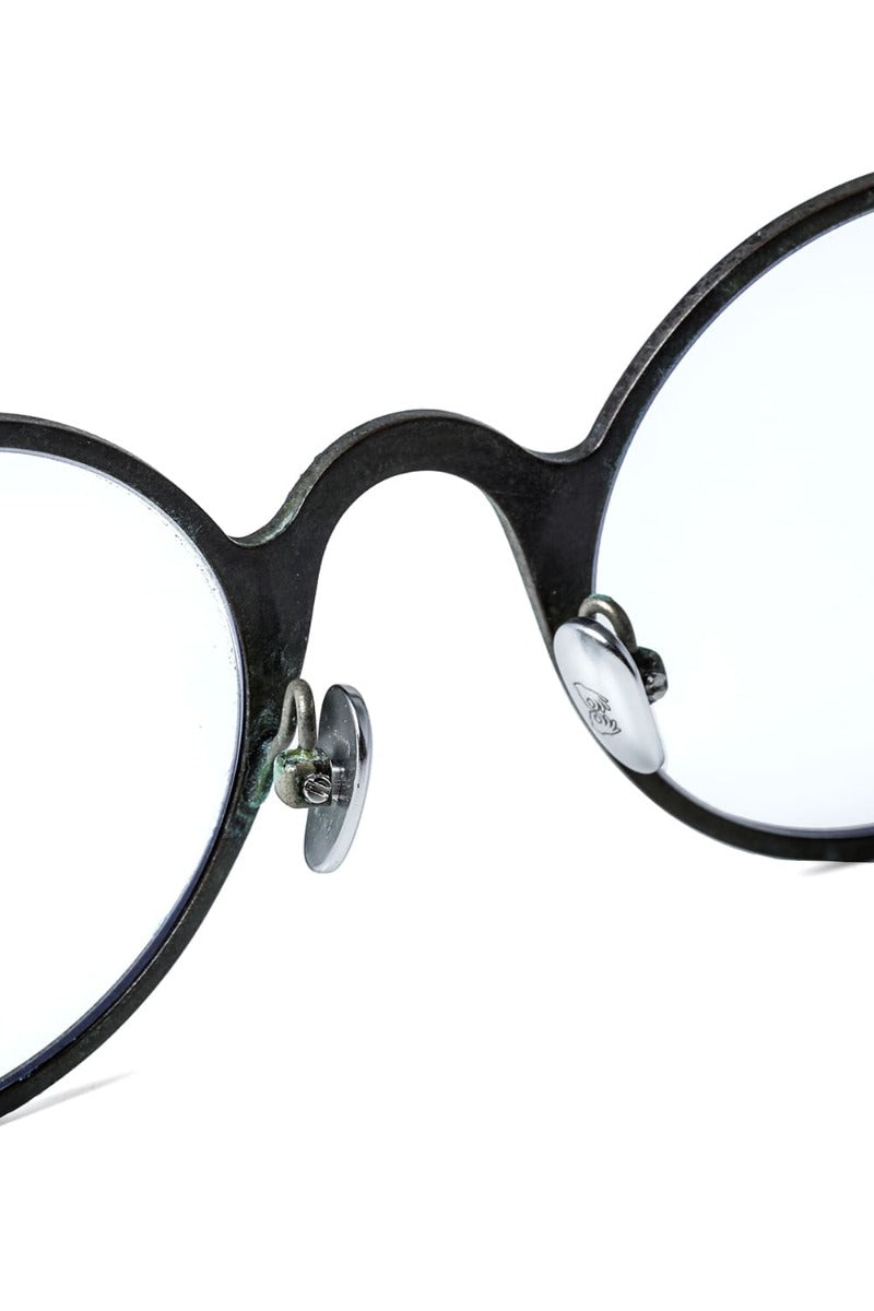 RG0111CU / JADE x CLEAR LENS (HAND HAMMERED)