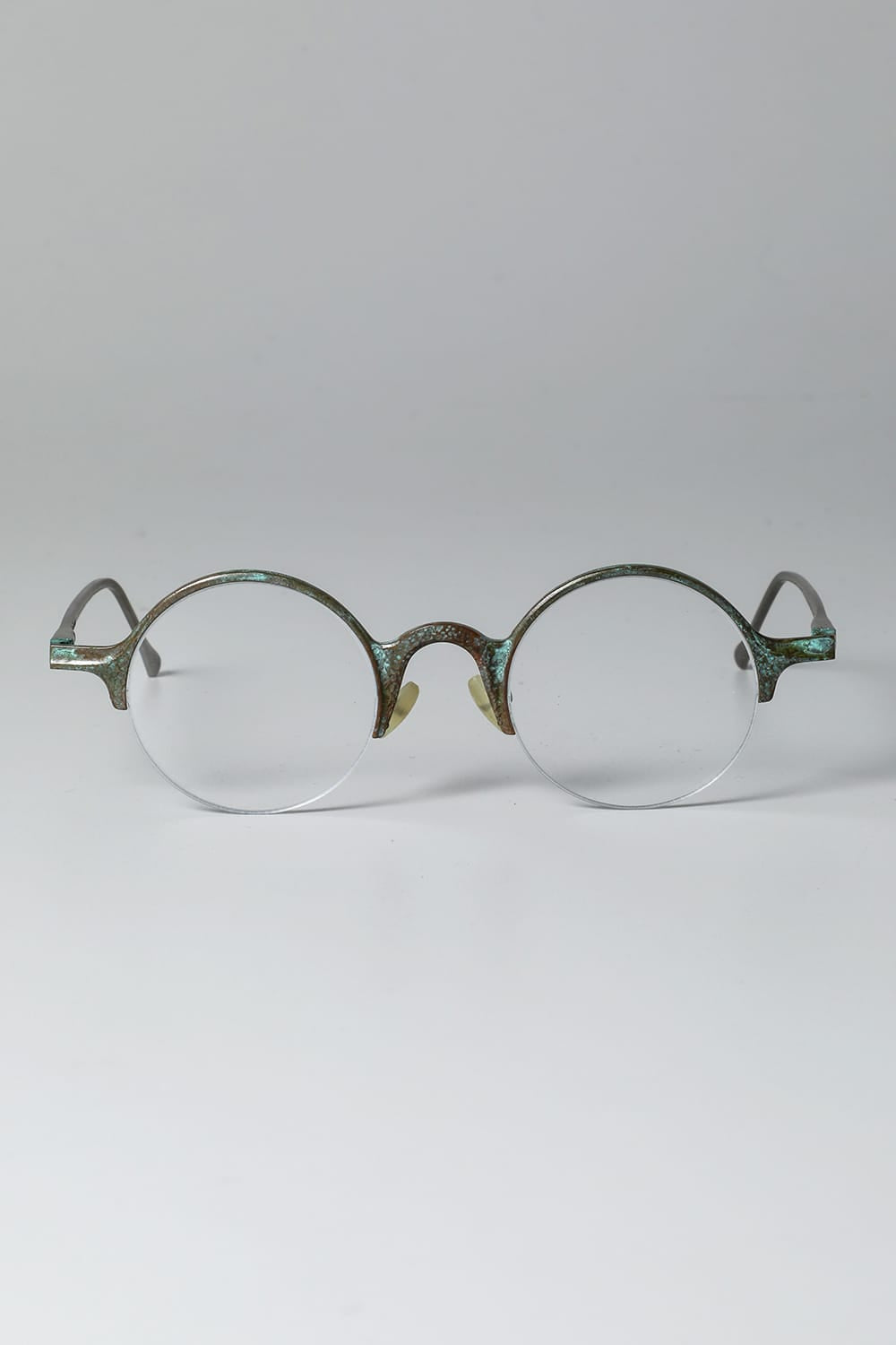 RG0131CU VINTAGE JADE / CLEAR - HAND HAMMERED