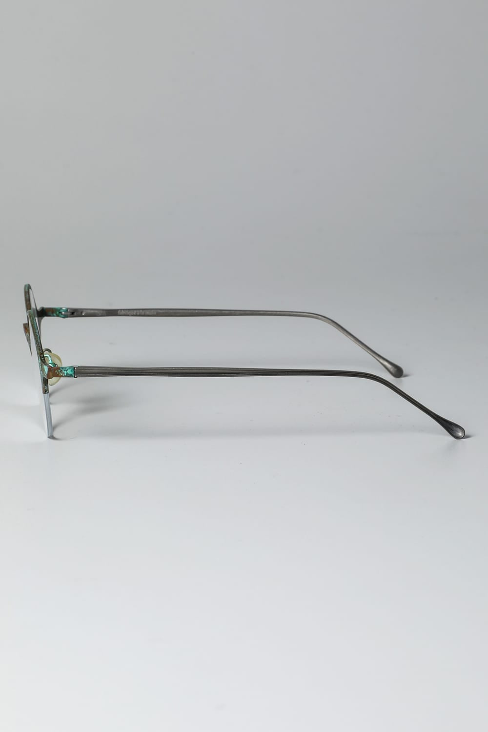 RG0131CU VINTAGE JADE / CLEAR - HAND HAMMERED