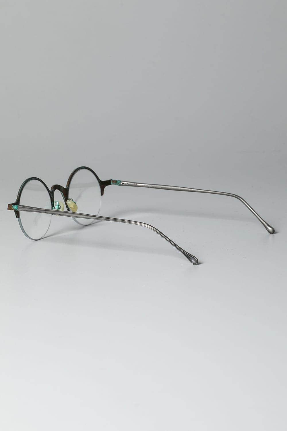 RG0131CU VINTAGE JADE / CLEAR - HAND HAMMERED