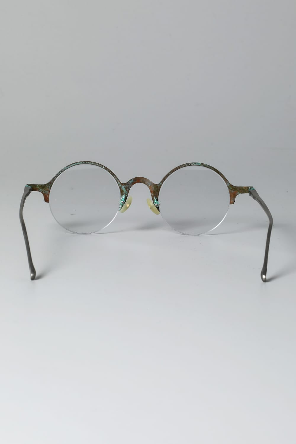 RG0131CU VINTAGE JADE / CLEAR - HAND HAMMERED