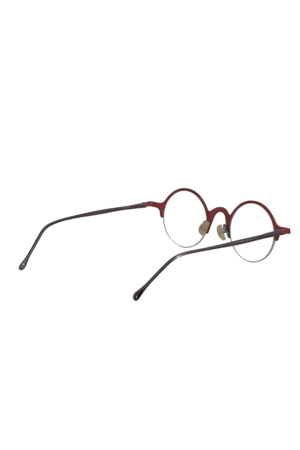 RG0131CU-RUST RED Round sunglasses A