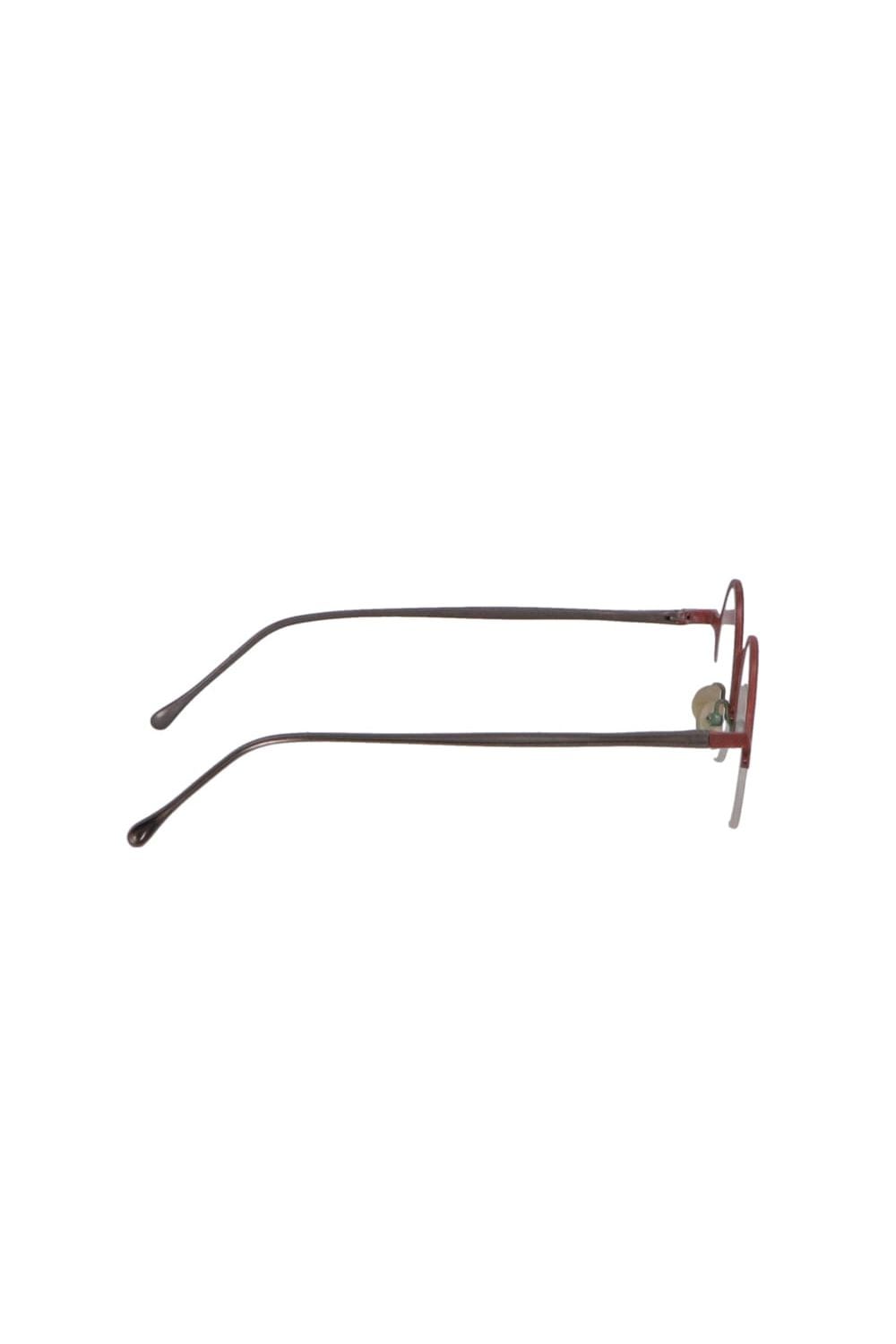 RG0131CU-RUST RED Round sunglasses A