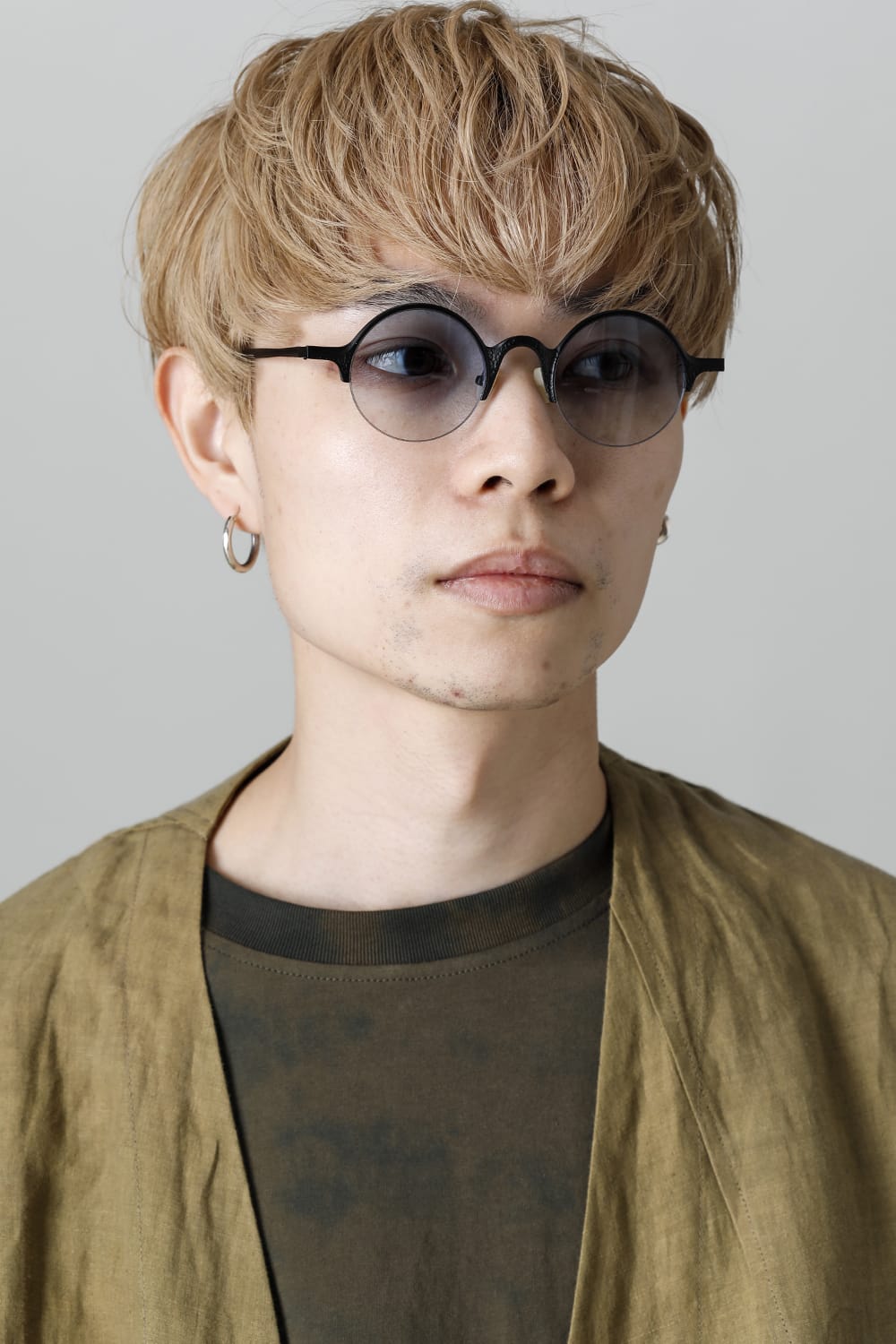 RG0131CU VINTAGE BLACK / BLUE - HAND HAMMERED