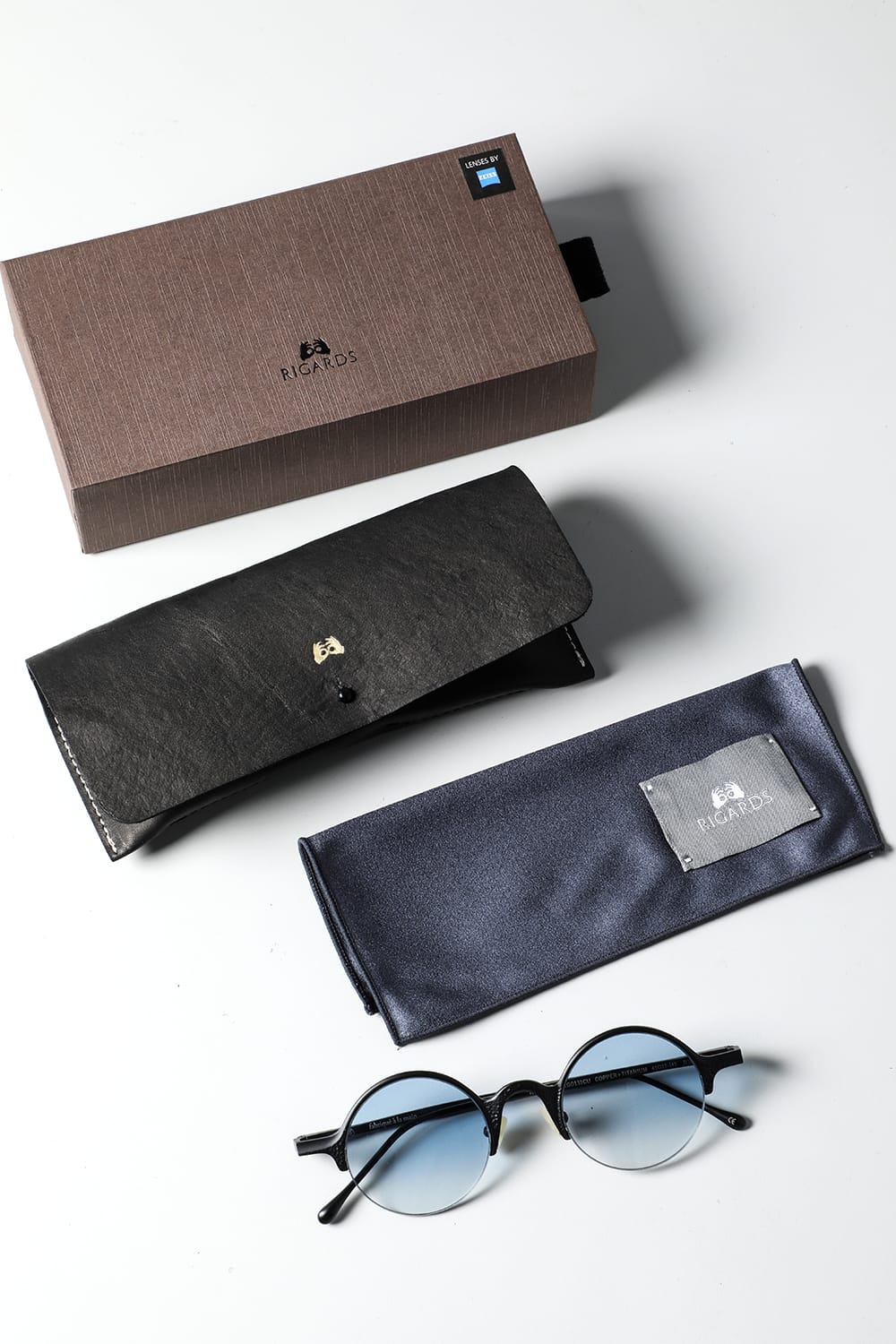 RG0131CU VINTAGE BLACK / BLUE - HAND HAMMERED