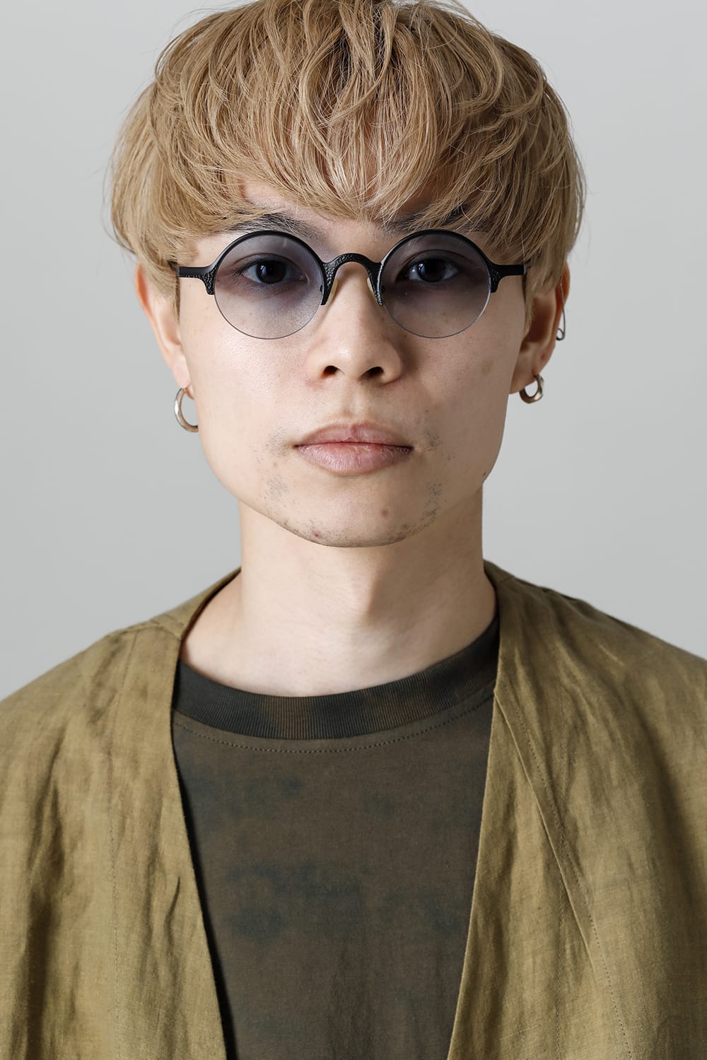 RG0131CU VINTAGE BLACK / BLUE - HAND HAMMERED