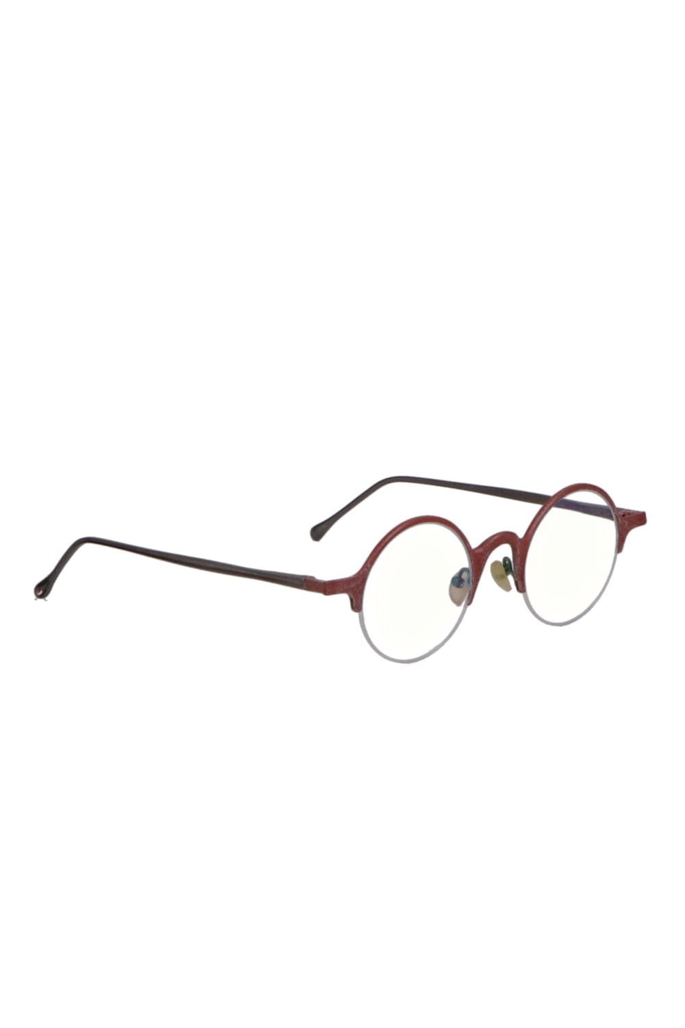 RG0131CU-RUST RED Round sunglasses B