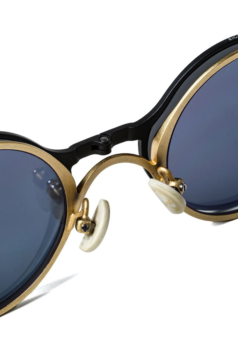 RIGARDS 10th Anniversary collaboration sunglasses GOLD+BLACK / BLACK