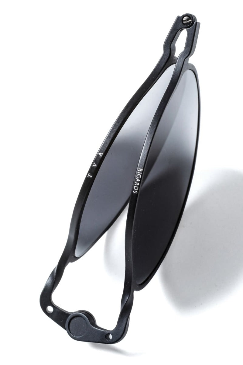 RIGARDS 10th Anniversary collaboration sunglasses GOLD+BLACK / BLACK