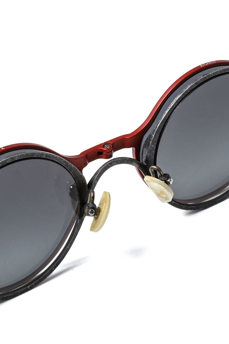 RIGARDS x The Viridi-anne 10周年 コラボレーション サングラス RG1022TVA / ヴィンテージブラック / レッド