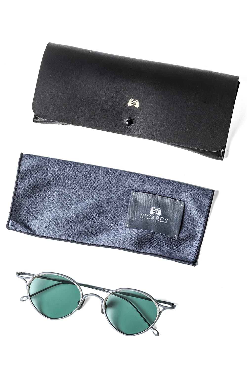 RG1093TI / Titanium & Pale Gold x Green