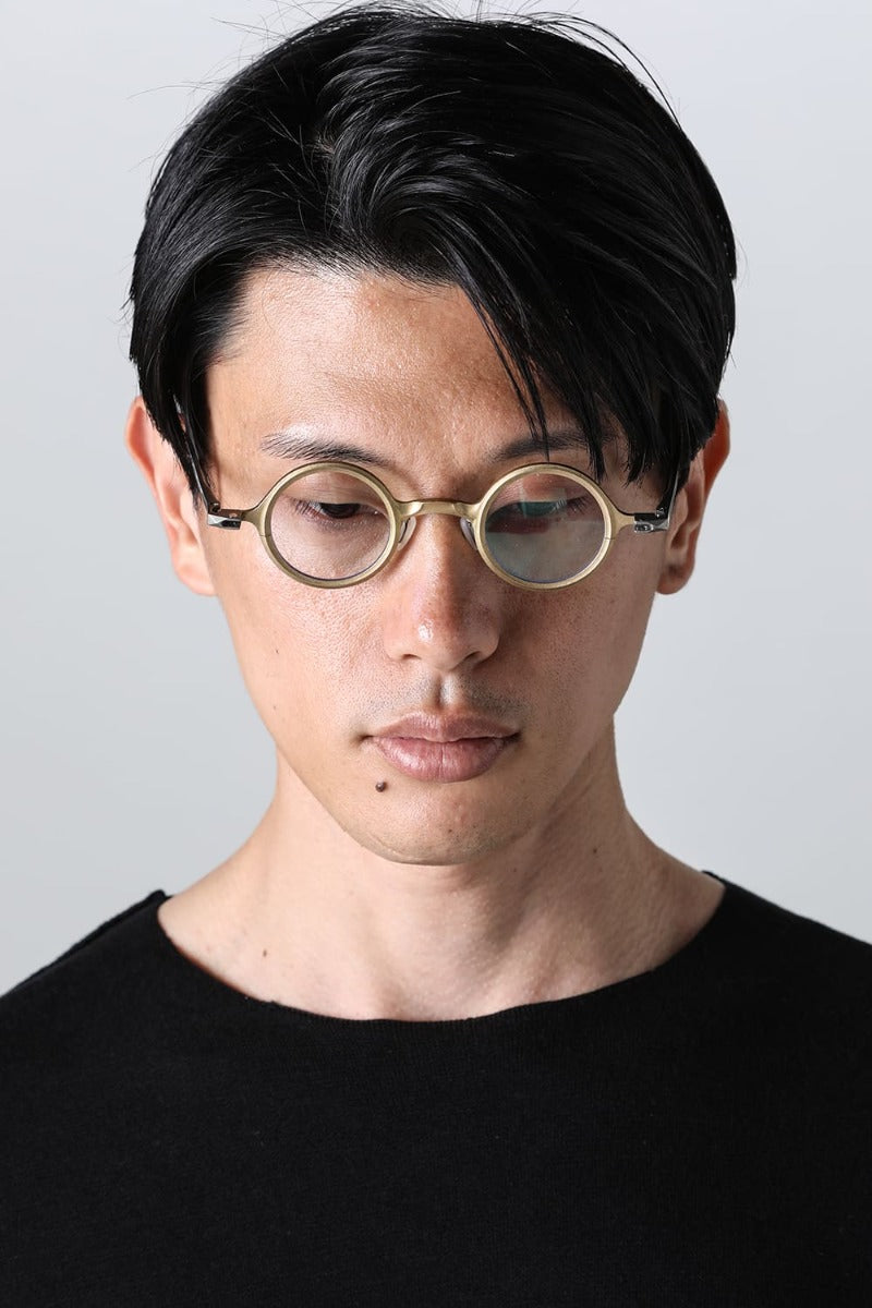 ZIGGY CHEN x RIGARDS collaboration RG1911CU Mad Scientist / Gold (frame) x Silver (clip) Gray (lenses)