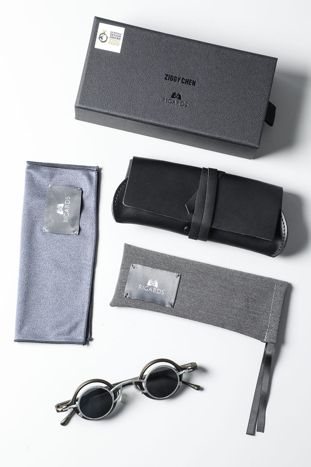 RG1911TI ZIGGY CHEN x RIGARDS MATTE BRONZE / GRAY CLIP / DARK GRAY