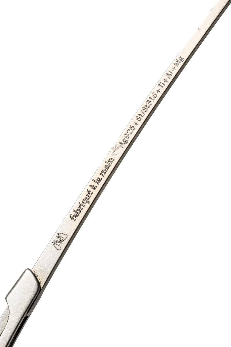 RIGARDS collaboration sunglasses - RG2001TVA Antique Gold + Silver / Clear + D.Gray Lens / Matte