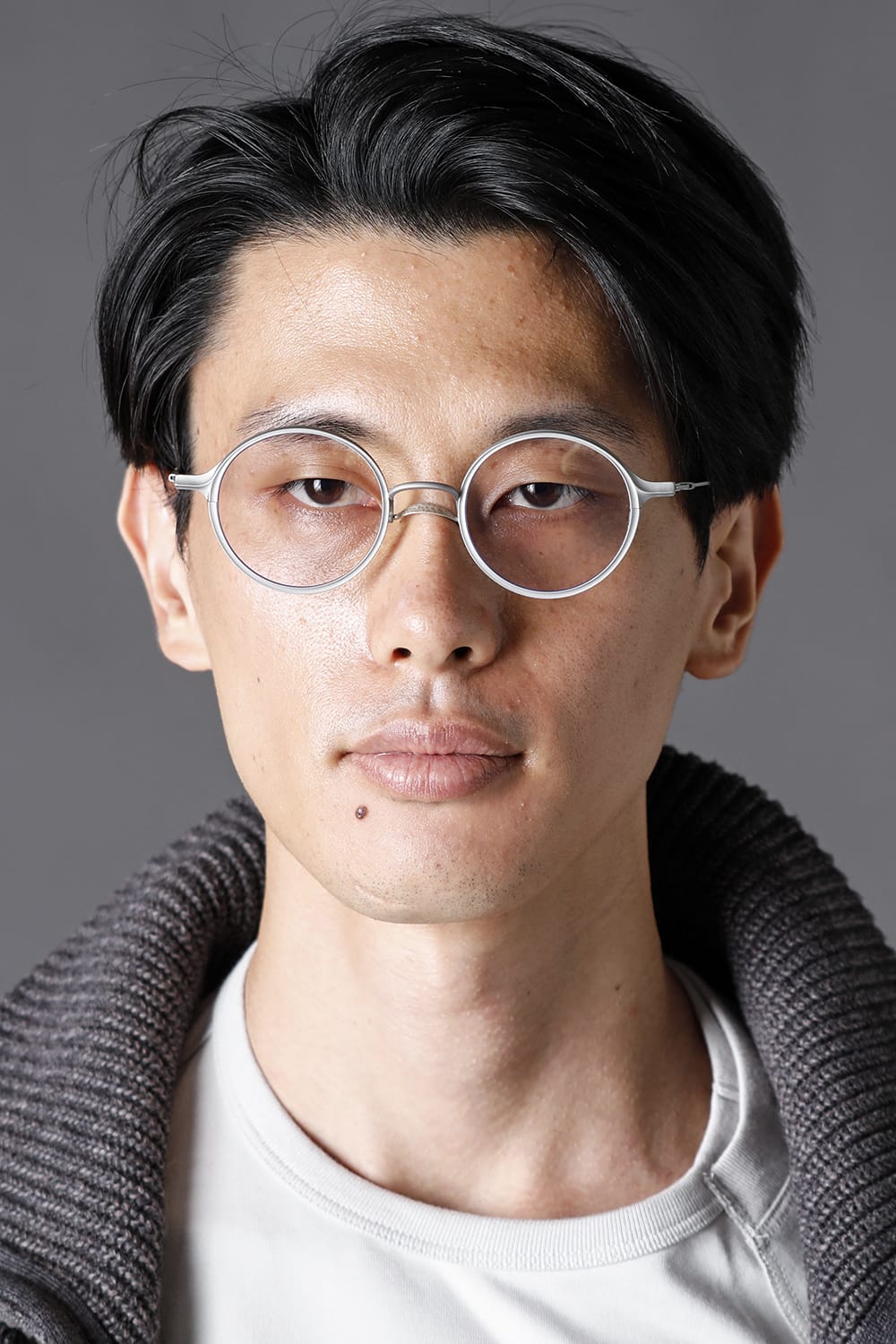 RIGARDS collaboration sunglasses - Gray+Gray / Clear+L.Mirror