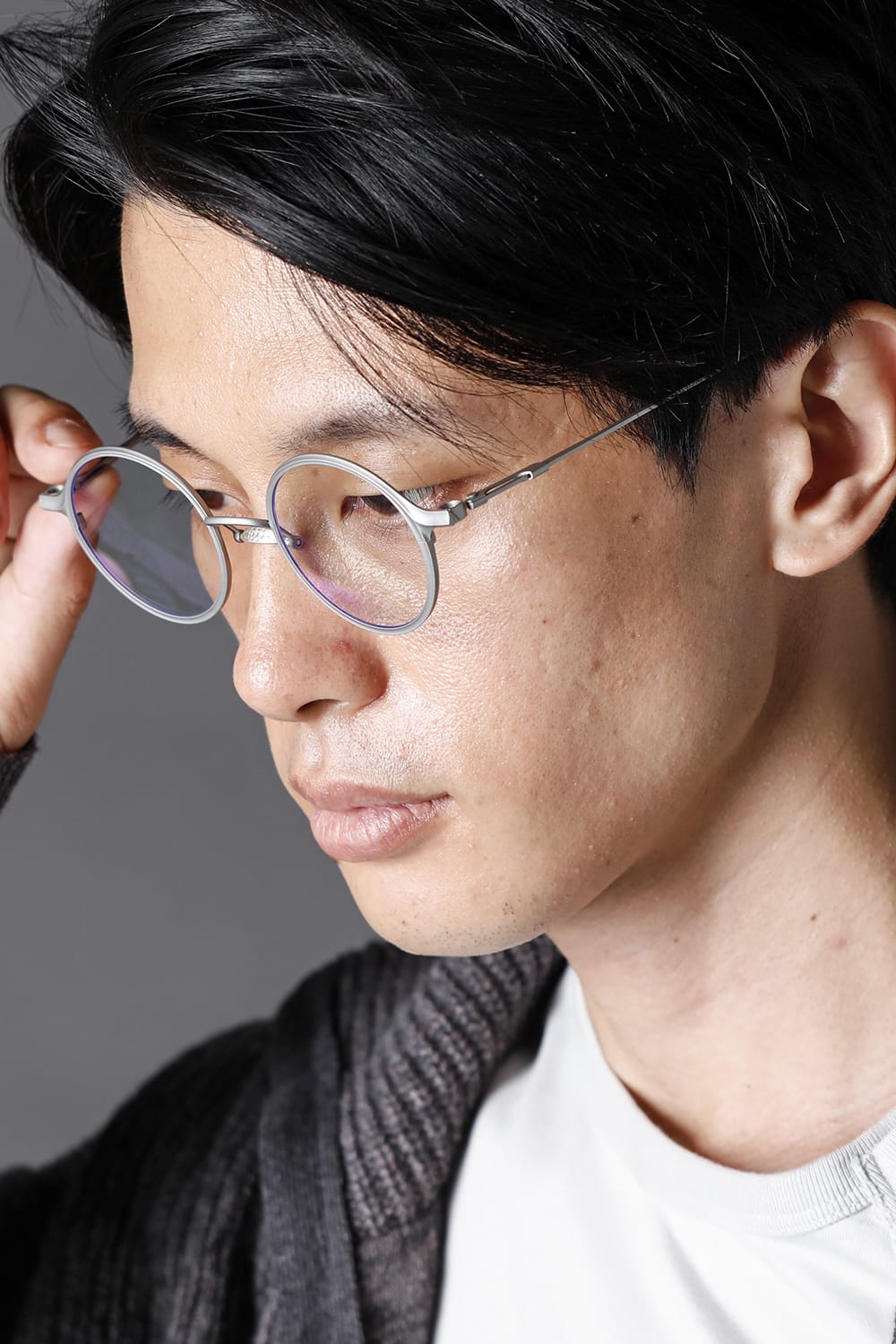 RIGARDS collaboration sunglasses - Gray+Gray / Clear+L.Mirror