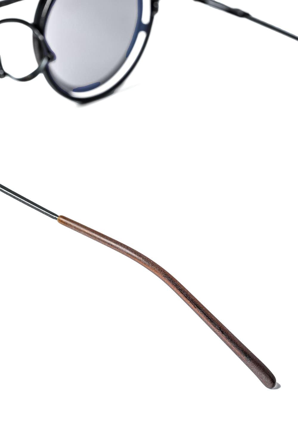 RIGARDS collaboration sunglasses - Vintage Black+Black / Clear+D.Gray Lens