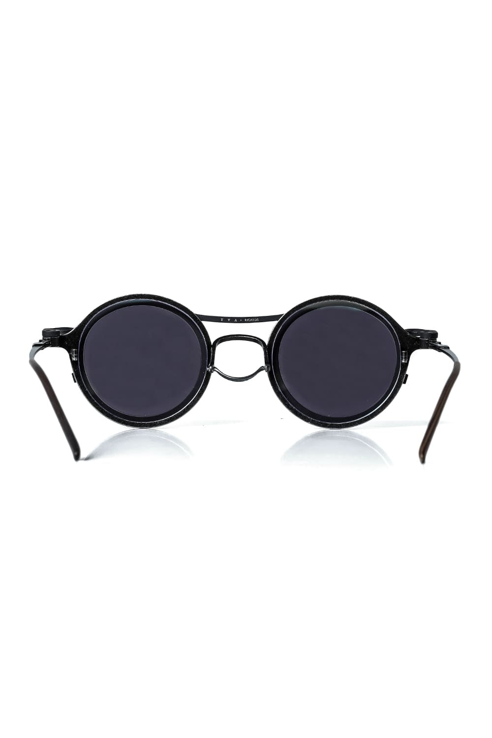 RIGARDS collaboration sunglasses - Vintage Black+Black / Clear+D.Gray Lens