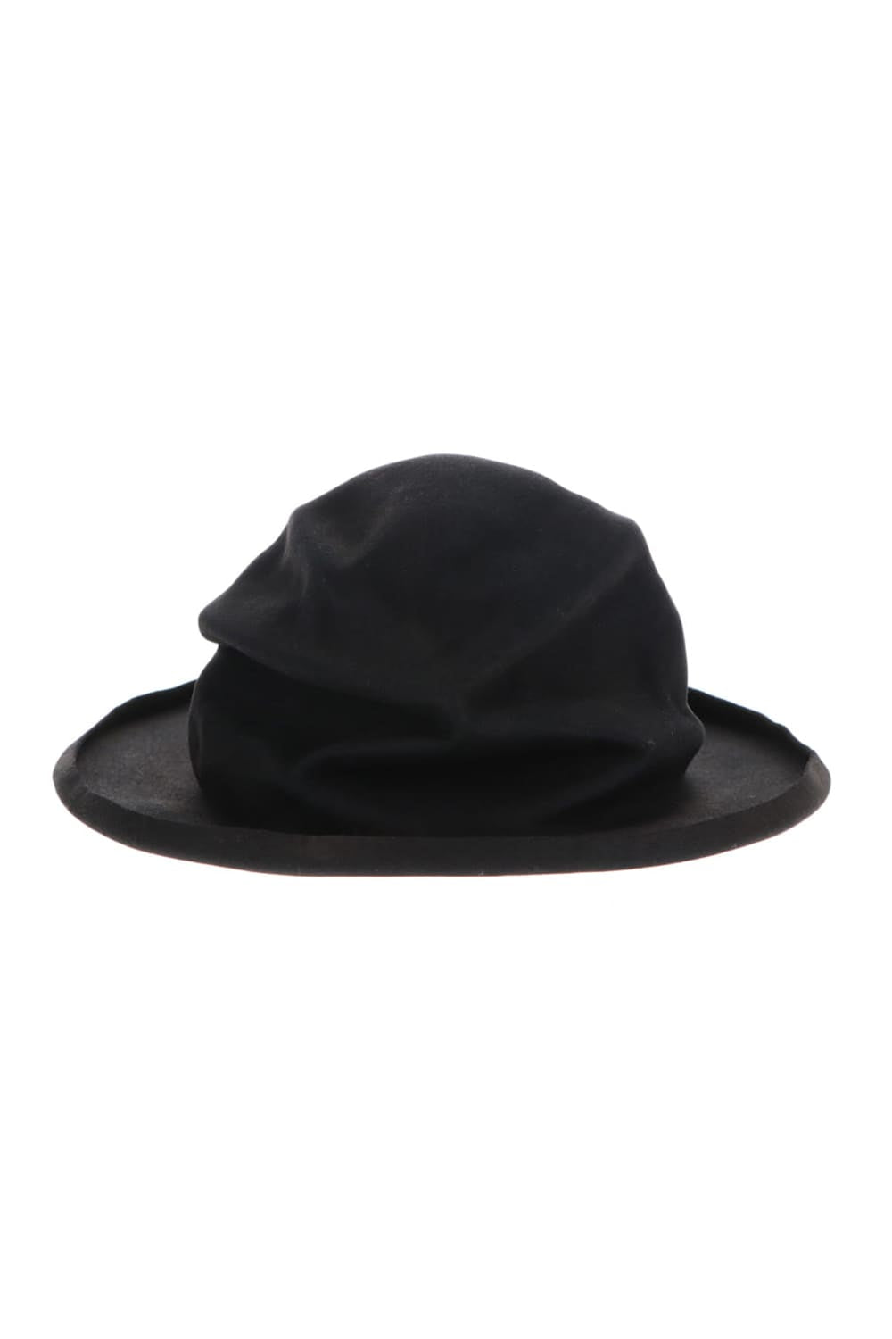 EB RABBIT FUR FELT HAT BLACK EB