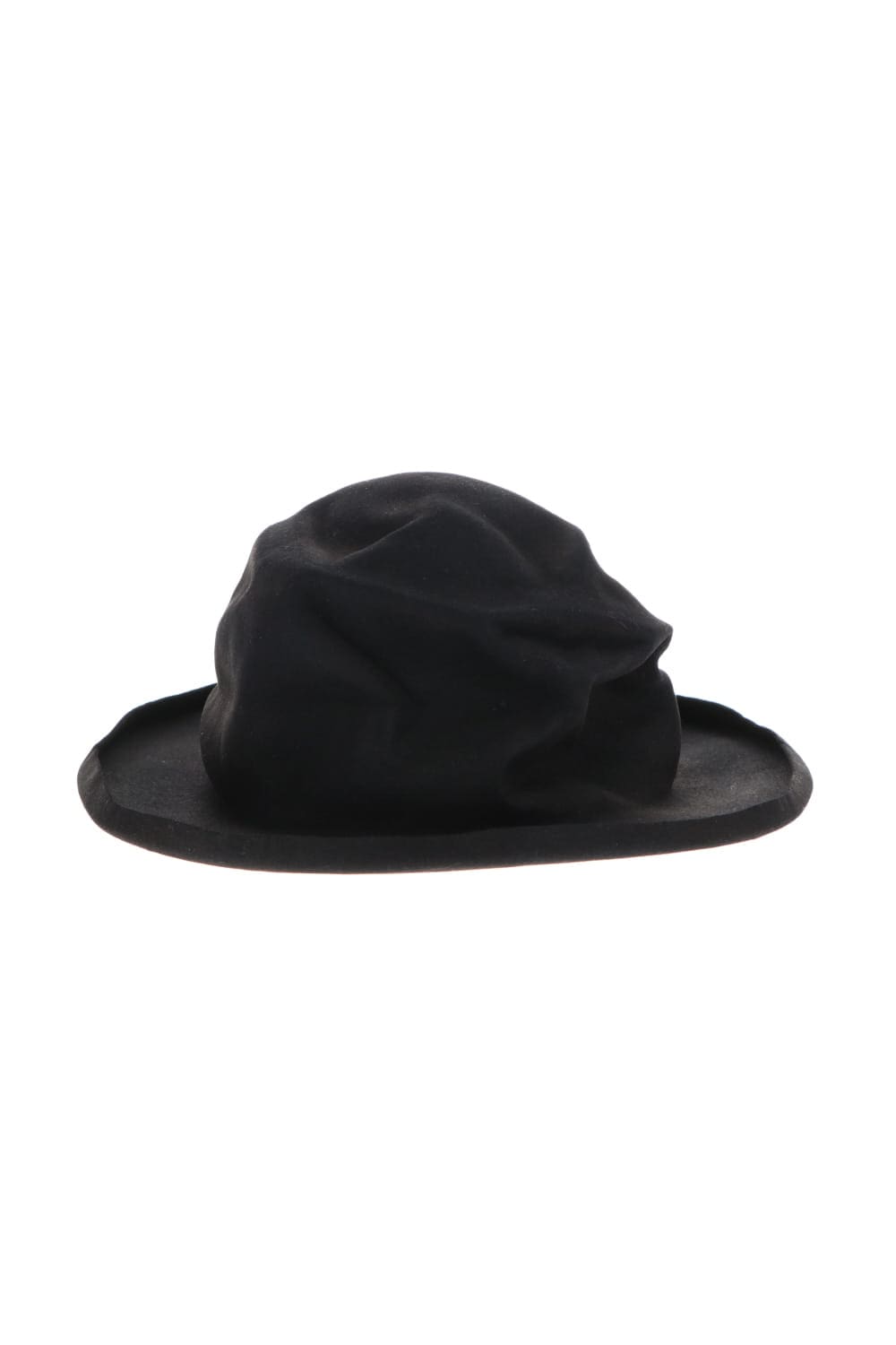 EB RABBIT FUR FELT HAT BLACK EB