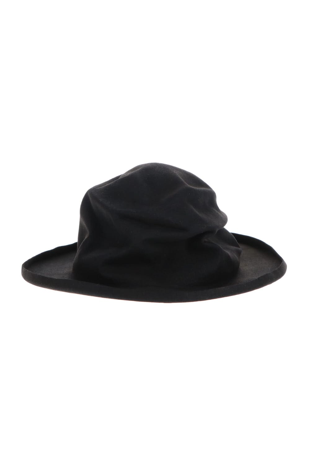 EB RABBIT FUR FELT HAT BLACK EB