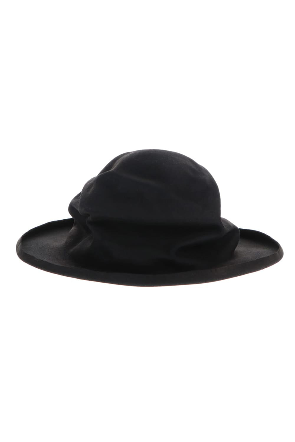 EB RABBIT FUR FELT HAT BLACK EB