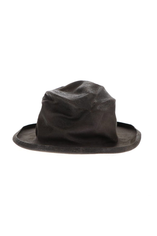 HB RABBIT FUR FELT HAT GRAY HB