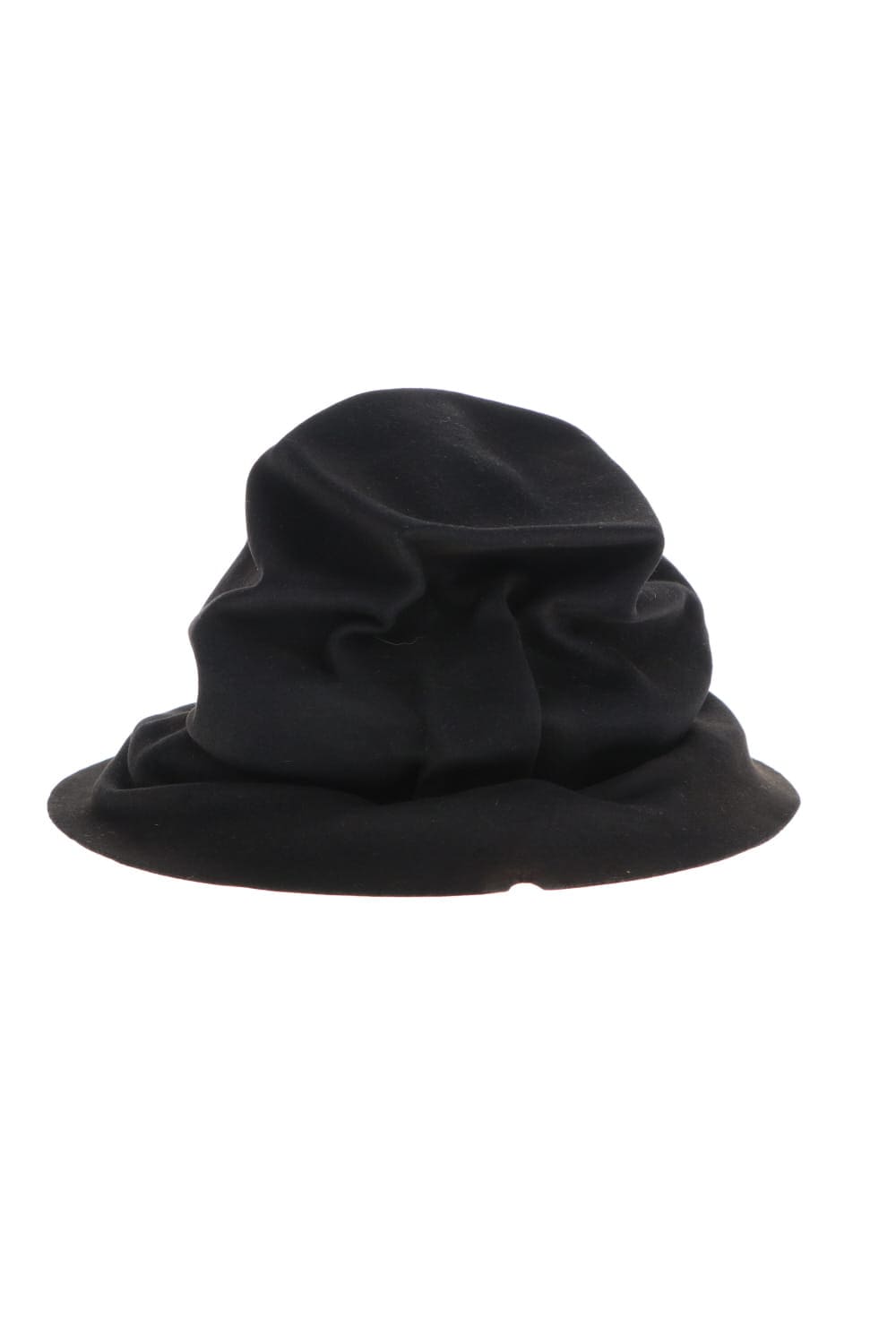 EB RABBIT FUR FELT LONG HAT BLACK EB