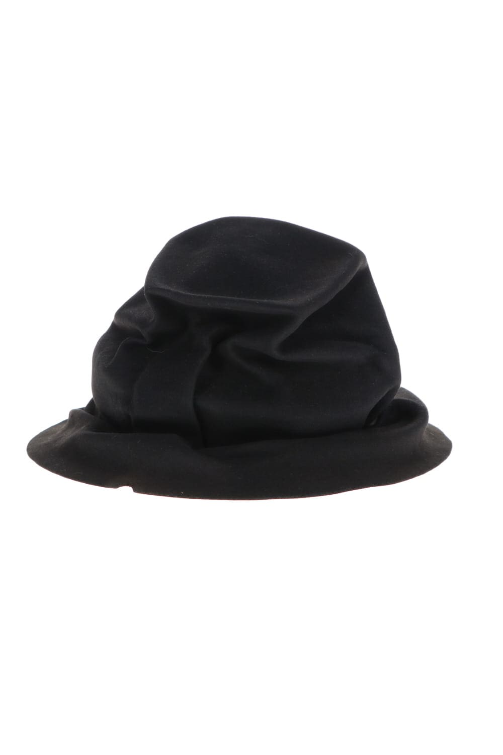EB RABBIT FUR FELT LONG HAT BLACK EB