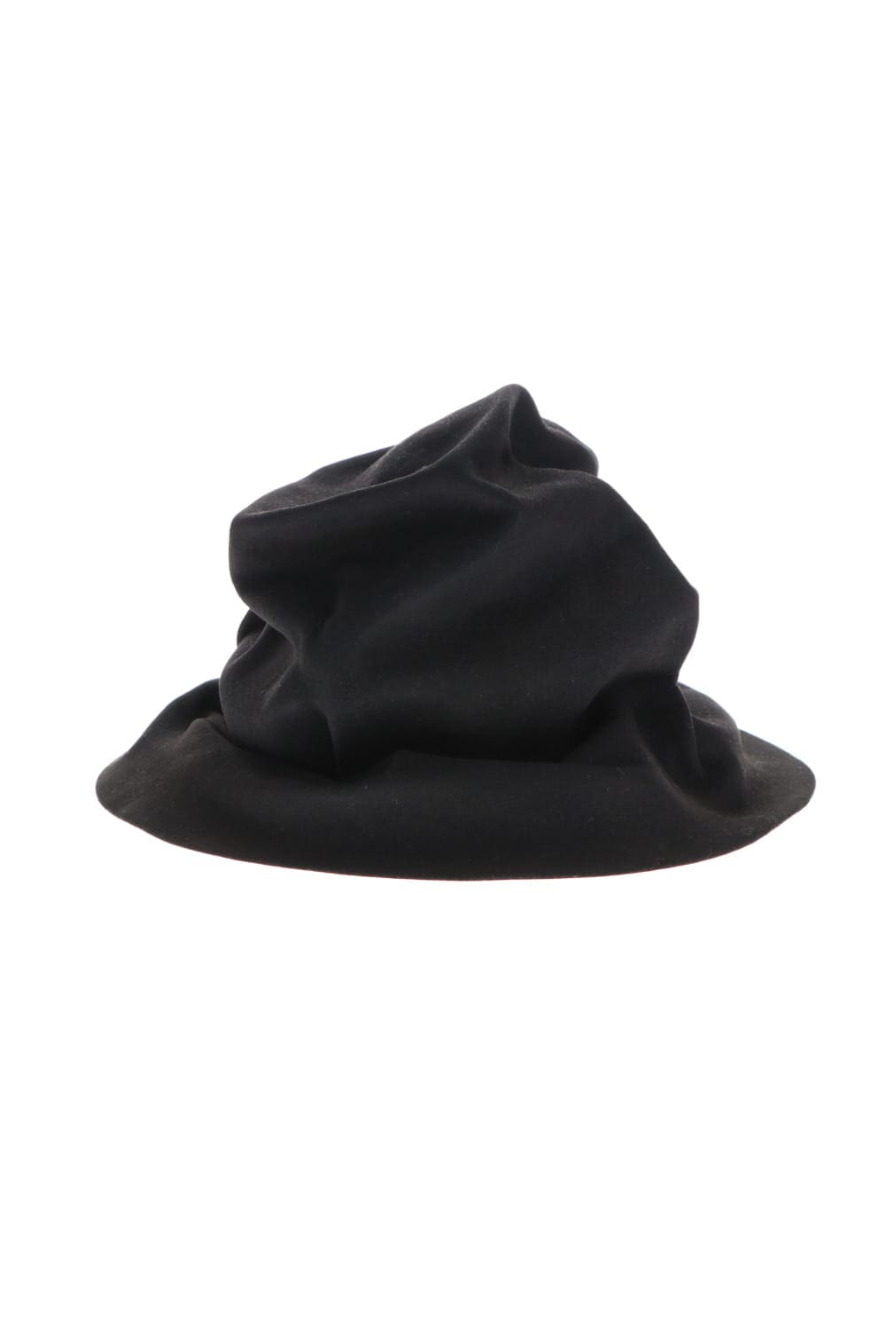 EB RABBIT FUR FELT LONG HAT BLACK EB