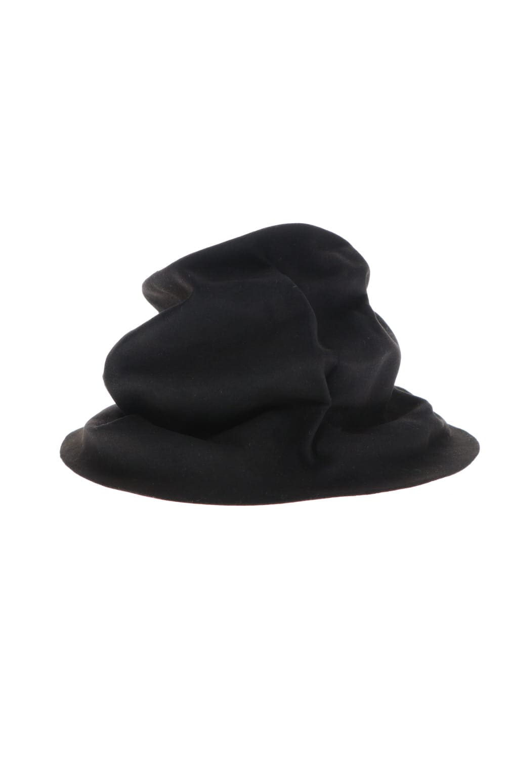 EB RABBIT FUR FELT LONG HAT BLACK EB