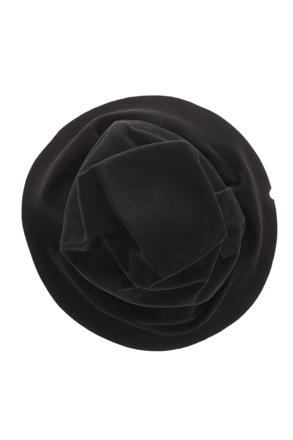 EB RABBIT FUR FELT LONG HAT BLACK EB