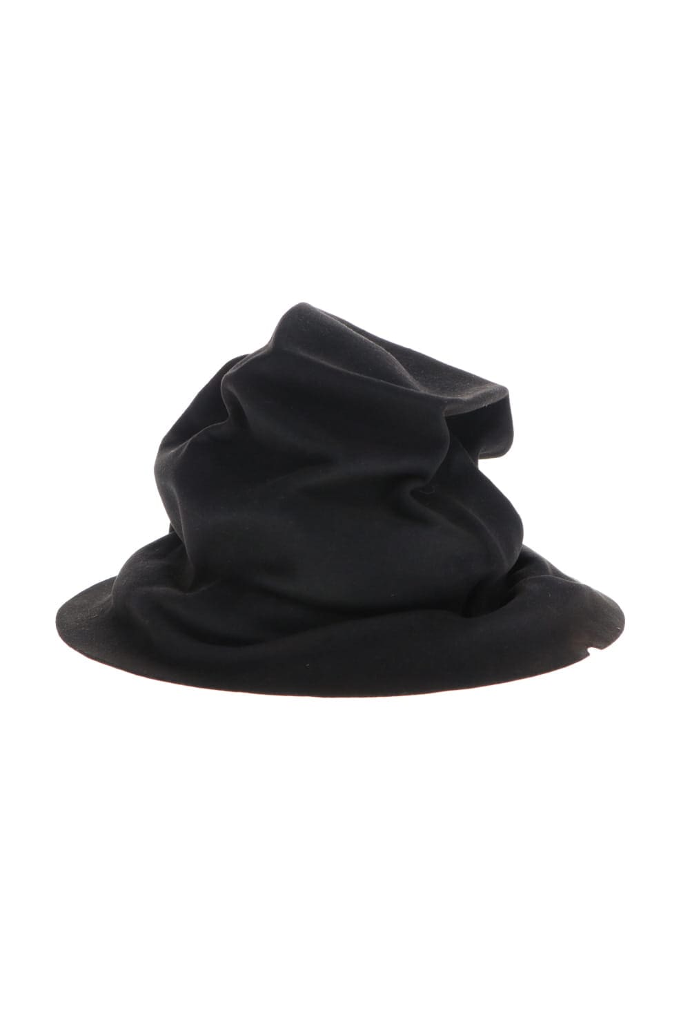 EB RABBIT FUR FELT LONG HAT BLACK EB