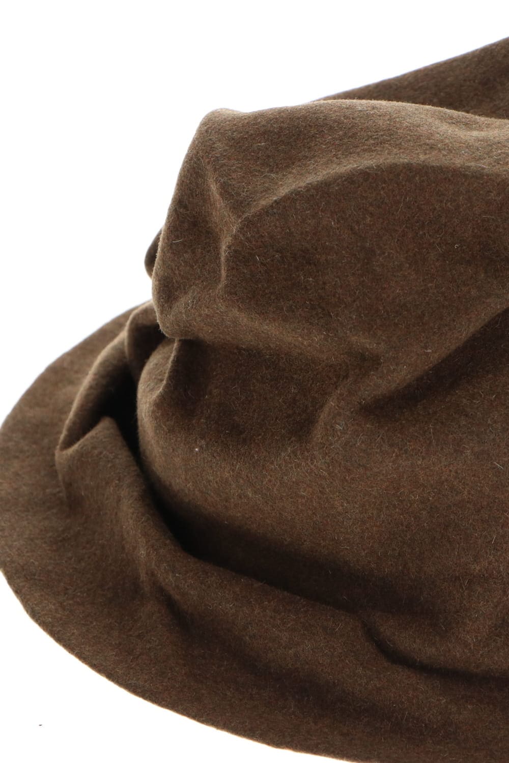 メランジ イージリーバーン ラビット ファー フェルト ロング ハット ブラウンMEL EB