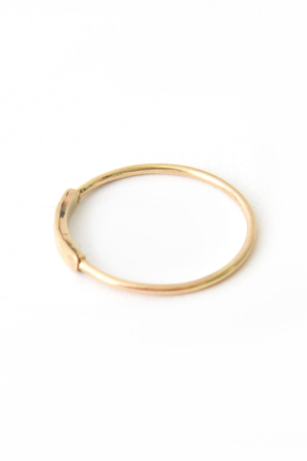 Ring 031 Long Square (Hammered) - iolom