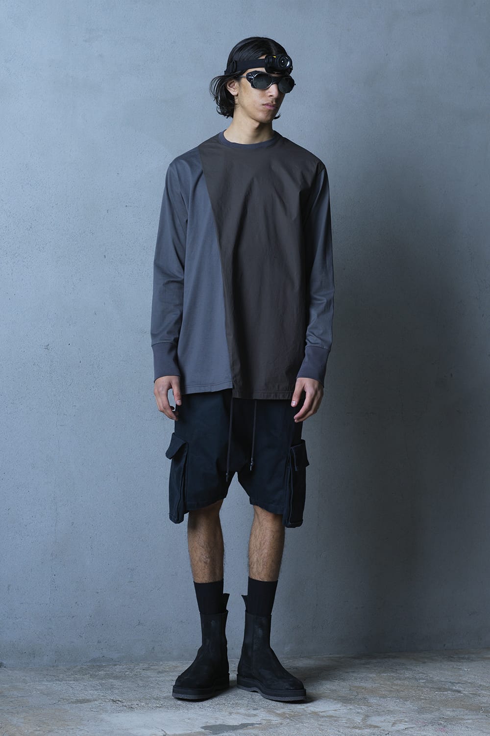 Cross Jersey L/S Selenium Gray