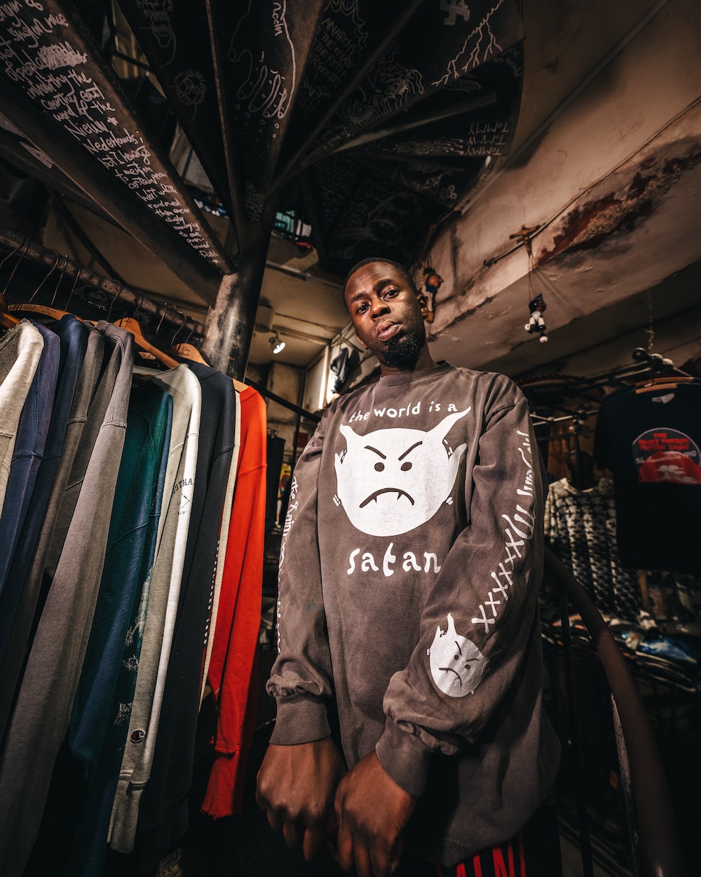 Satan Long sleeve T-shirt