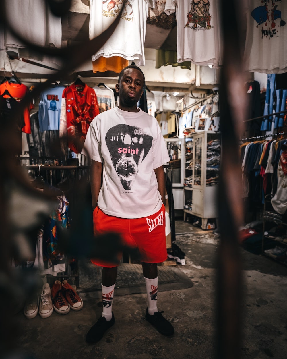 ドラッグ ショートスリーブTシャツ