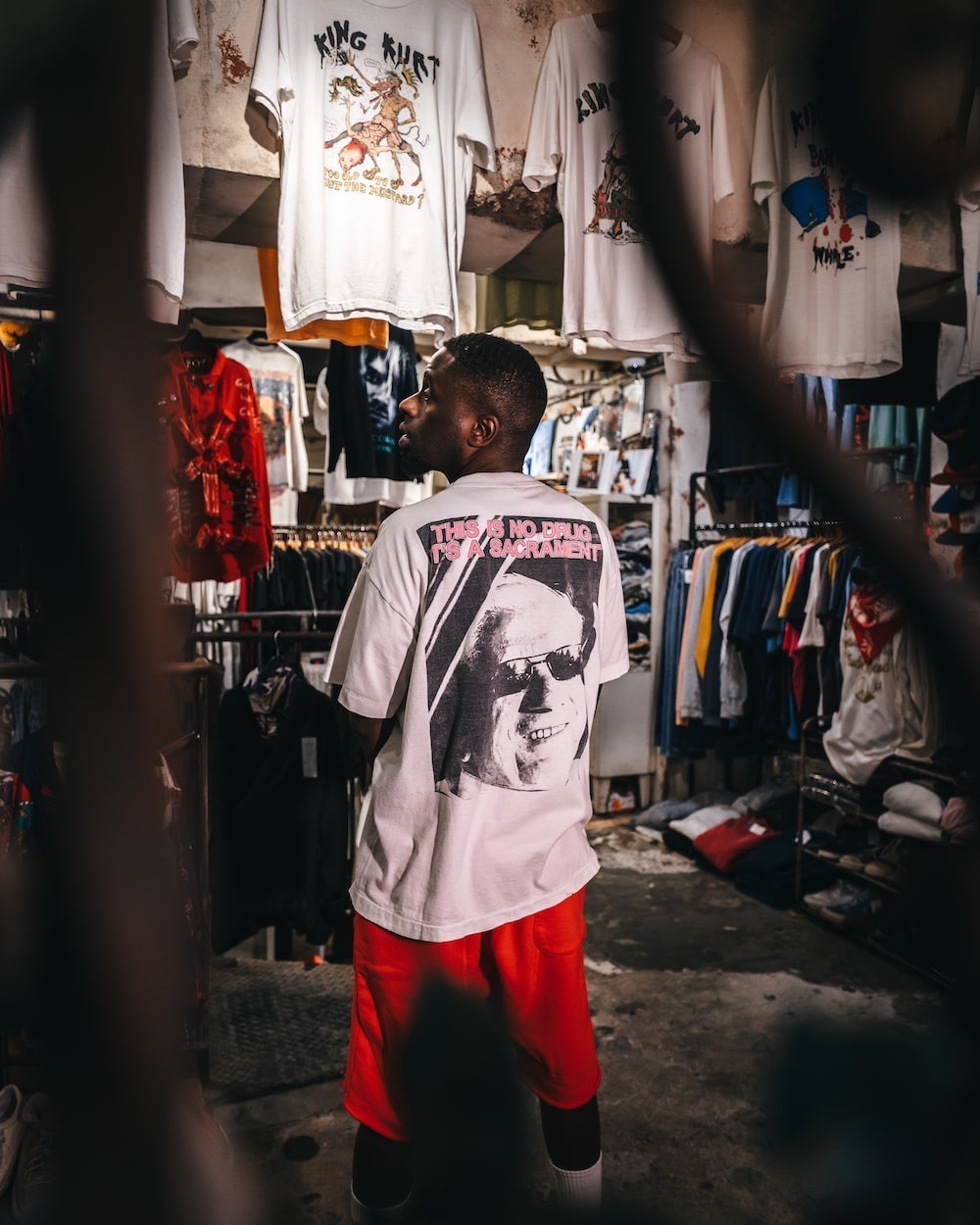 ドラッグ ショートスリーブTシャツ