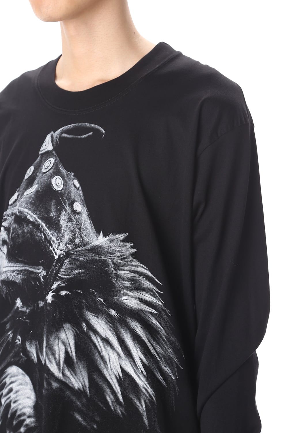 OVER SIZE EAGLE PRINT LONG SLEEVE T