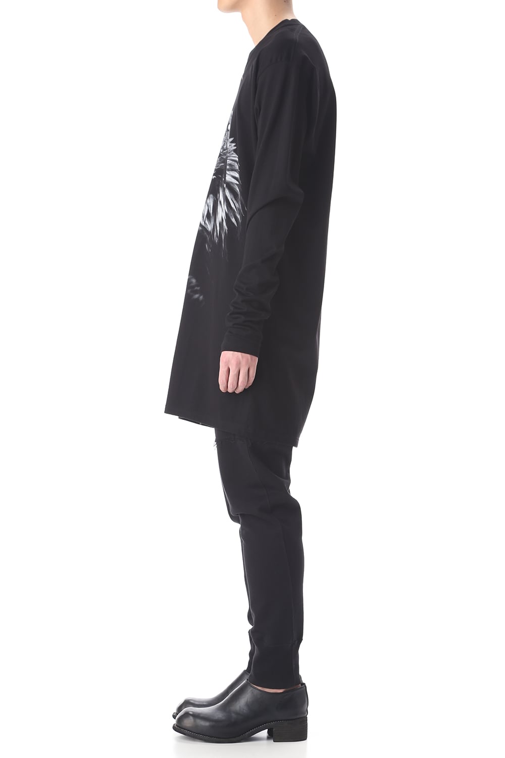 OVER SIZE EAGLE PRINT LONG SLEEVE T